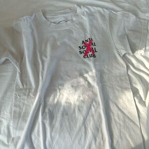 Anti anti social club t shirt